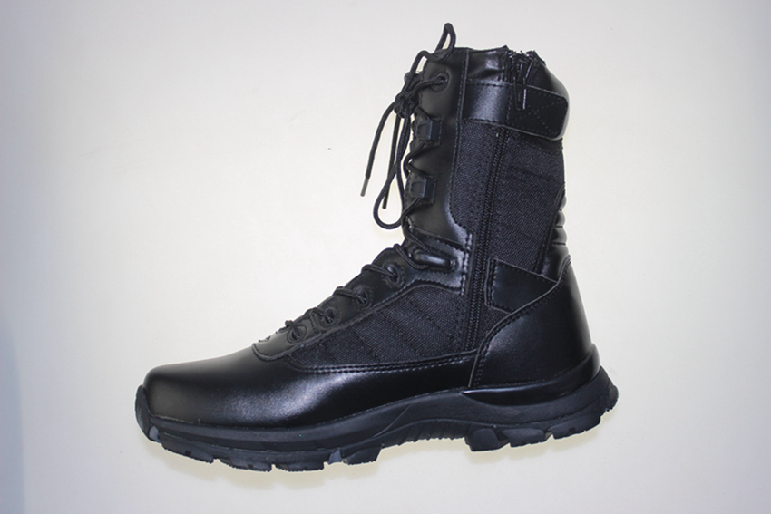 Army boots steel toe cap safety shoes