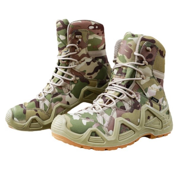 High-safe Outdoor High Boots Tactical Hiking Safety Shoes Waterproof Unisex Security l Anti-skid Footear