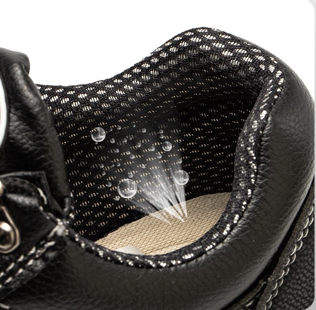 CE S3 Work Safety Boots Men Security Boots Leather Anti-Puncture Industrial Steel Toe Safety Shoes for Engineers Safety Shoe