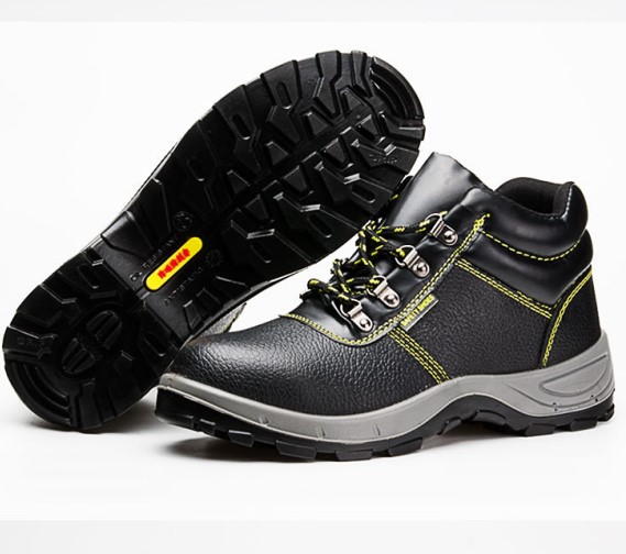 Men's work footwear steel toe safety shoes for construction