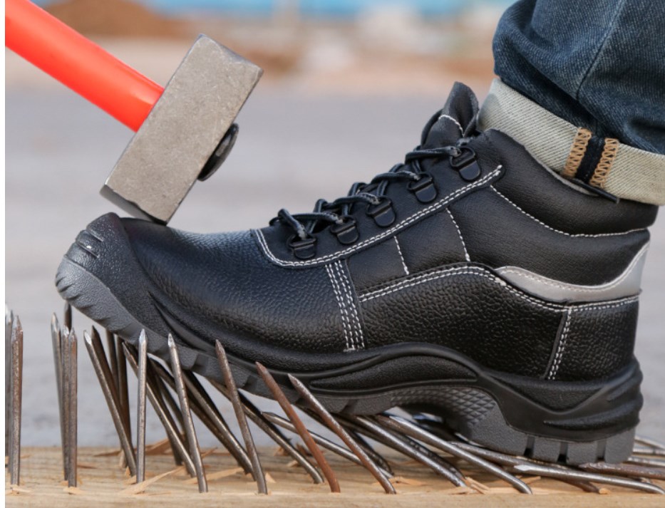 High Quality Comfortable Safety Shoes for Men Leather Oil Resistant Glass Fiber Toe Work Boots Safety Shoes for Industria